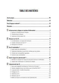 Cybersécurité des infrastructures critiques