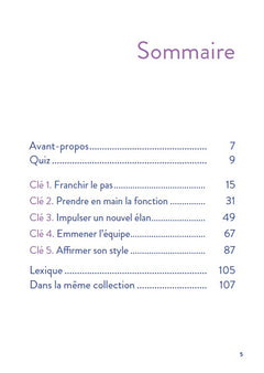 Les 5 clés pour réussir ses premiers pas de manager - 2e éd.