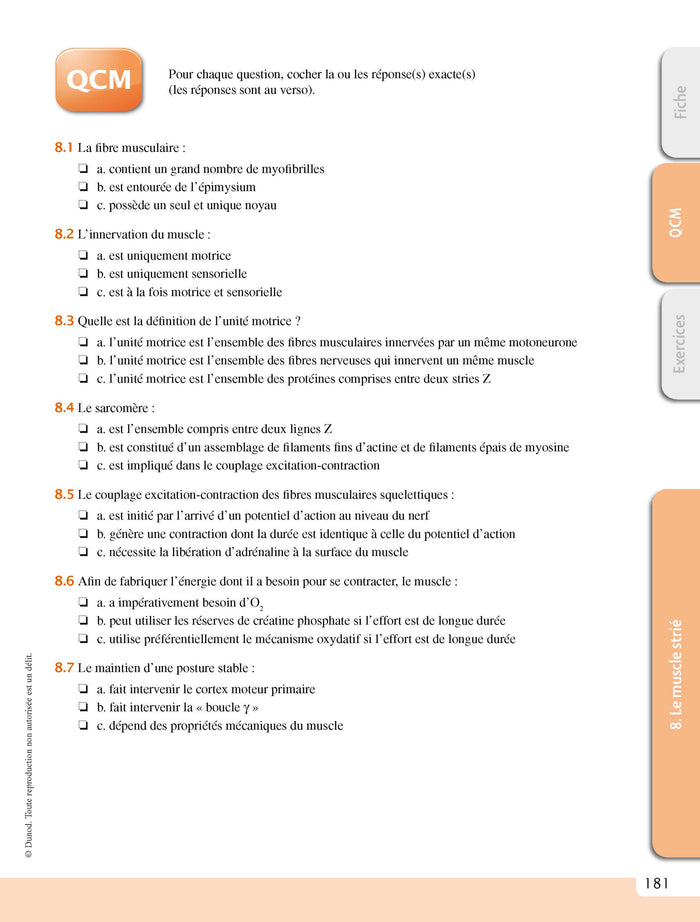 Le cours de physiologie humaine