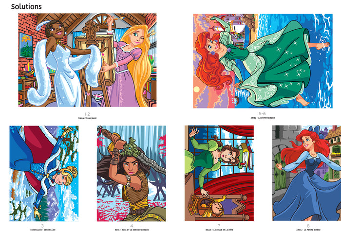 Coloriages mystères Disney - Princesses Tome 2