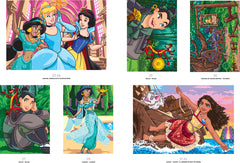 Coloriages mystères Disney - Princesses Tome 2