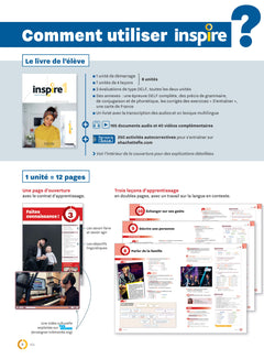 Inspire 1 - Livre de l'élève (A1)