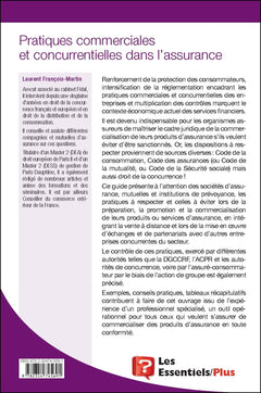 Pratiques commerciales et concurrentielles dans l'assurance