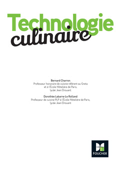 Technologie culinaire
