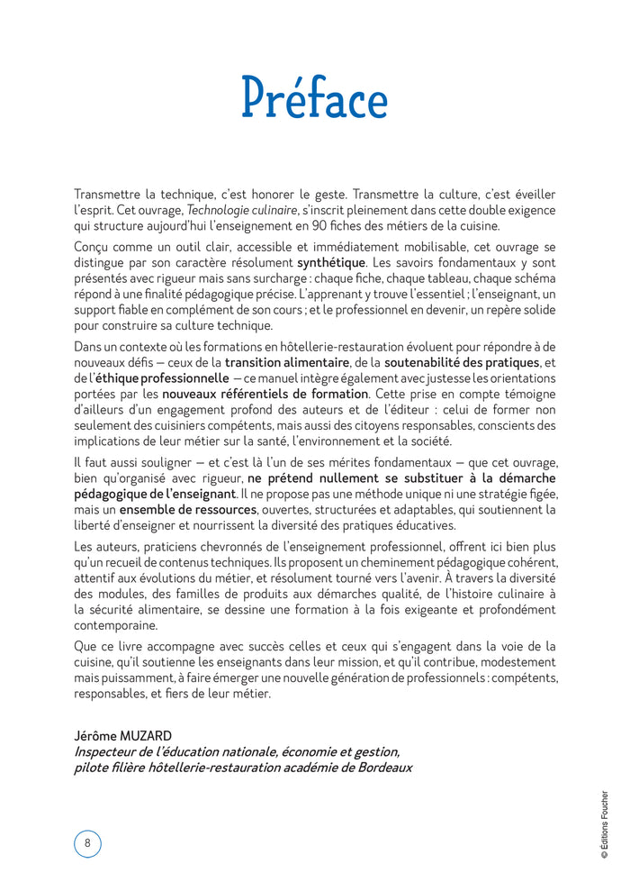 Technologie culinaire