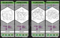 Pokémon - Pokedex à colorier de Kanto à Paldea