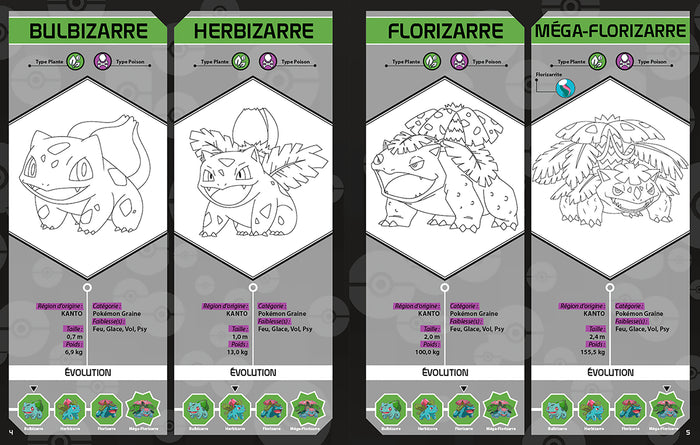 Pokémon - Pokedex à colorier de Kanto à Paldea