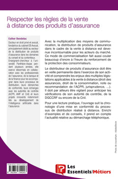 Respecter les règles de la vente à distance des produits d'assurance