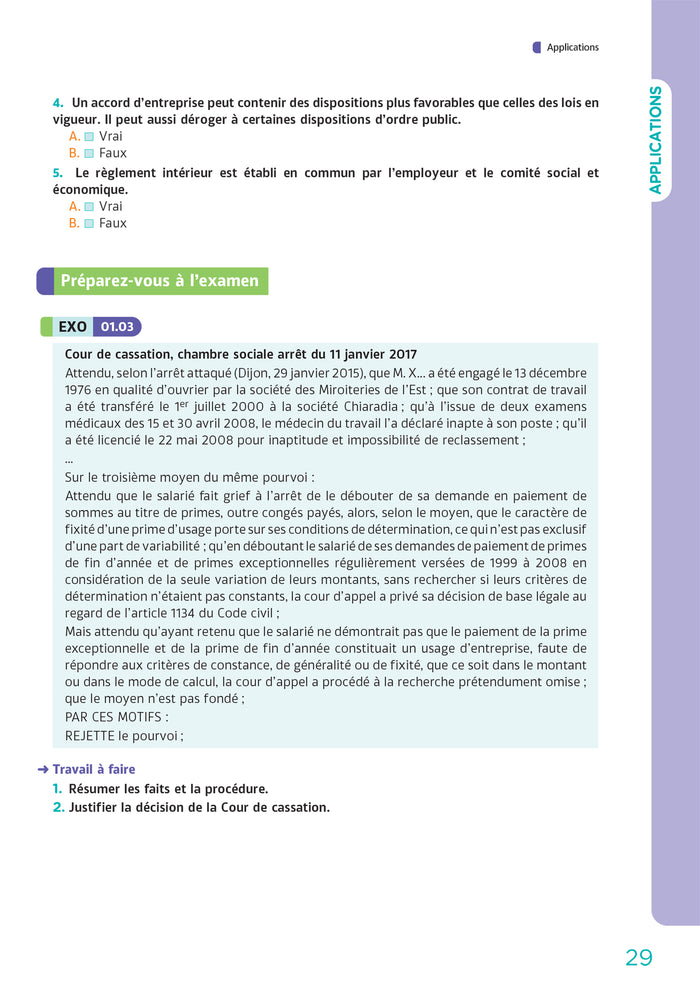 DCG 3 - Droit social