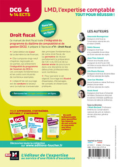 DCG 4 - Droit fiscal - Manuel et applications