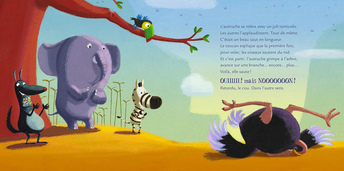 L'autruche qui rêvait de voler