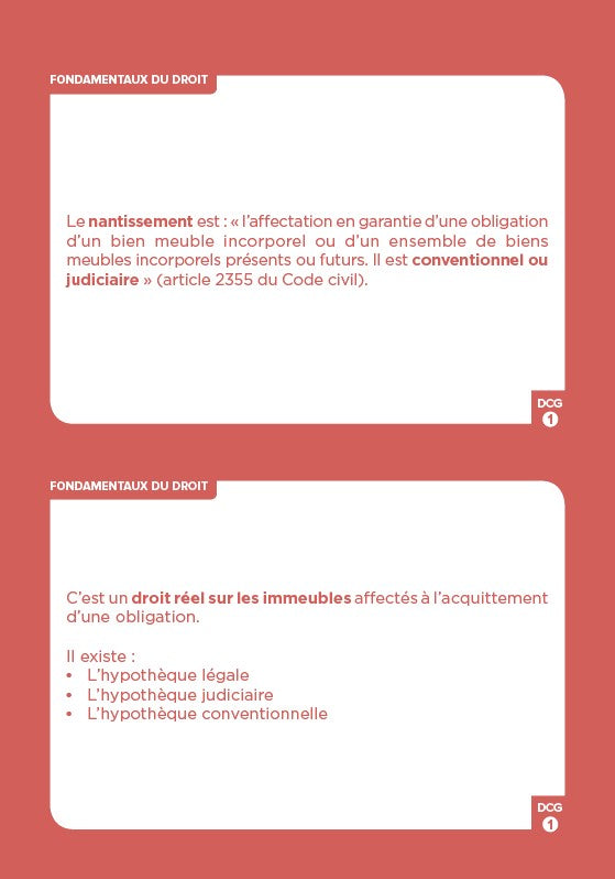 DCG 1 - Fondamentaux du droit