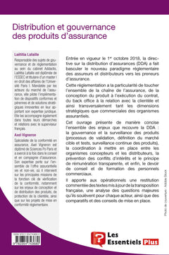 Distribution et gouvernance des produits d'assurance