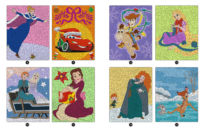 DISNEY - Mes Coloriages magiques Mystères - Spécial Noël