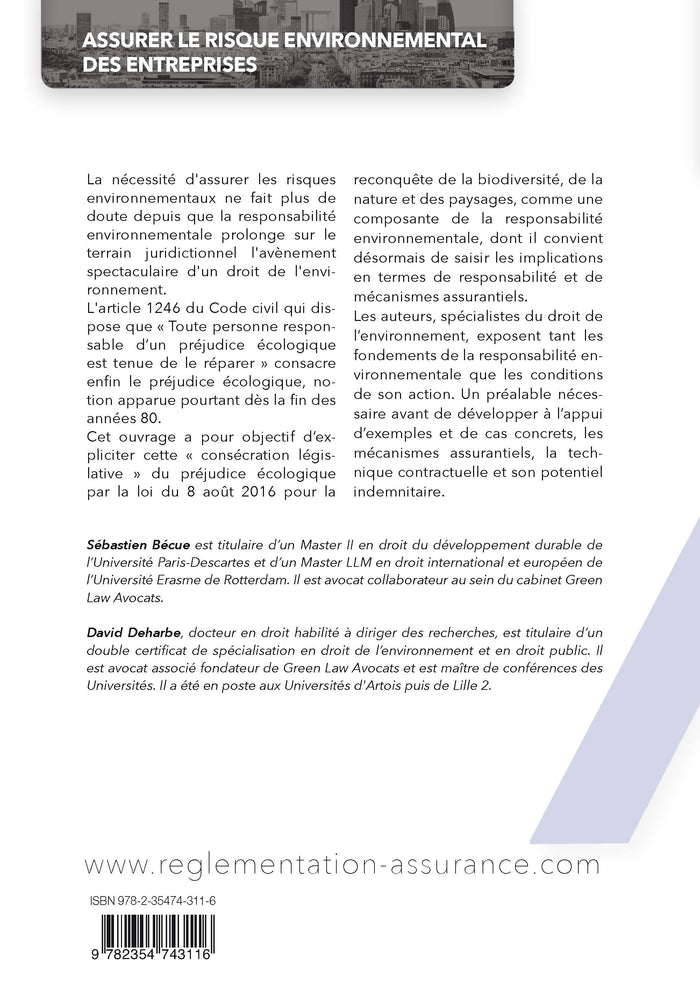Assurer le risque environnemental des entreprises