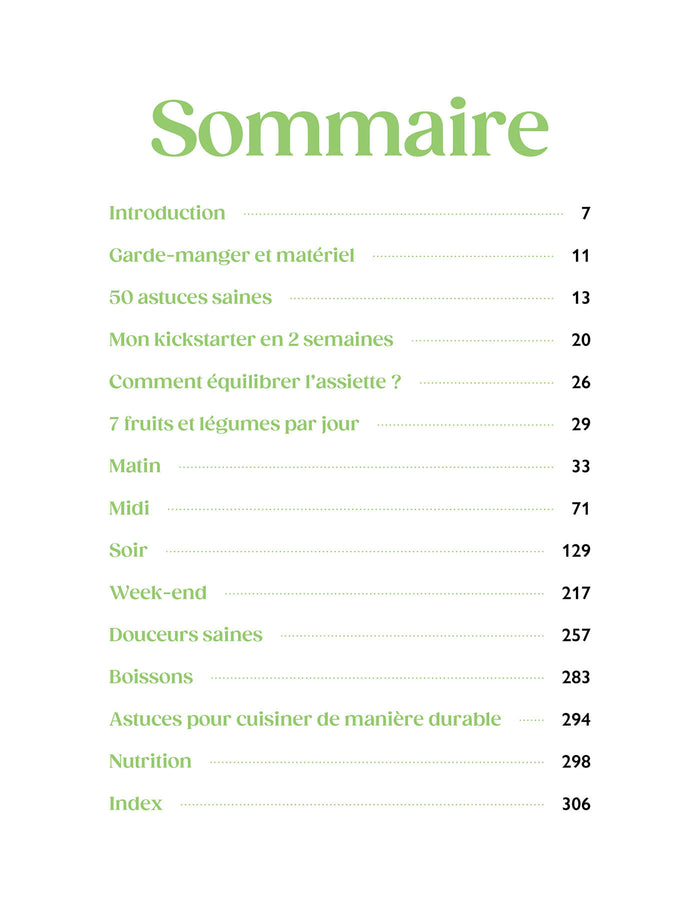 Manger sain, vivre bien