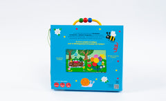 Mon livre d'activités en tissu