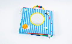 Mon livre d'activités en tissu