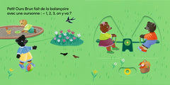 Petit Ours Brun joue au parc - Mon premier livre animé - Dès 1 an