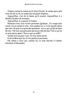 Quand son heure sera venue