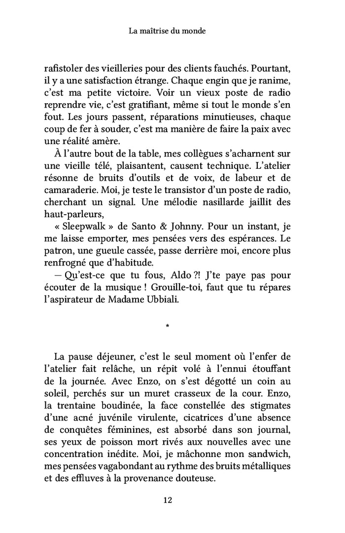 La maîtrise du monde