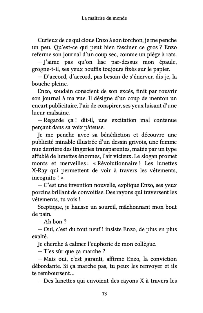 La maîtrise du monde