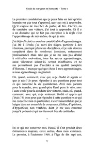 Guide du voyageur en humanité - Tome 1