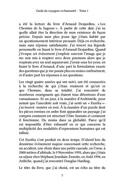 Guide du voyageur en humanité - Tome 1