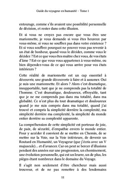 Guide du voyageur en humanité - Tome 1