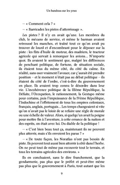 Un bandeau sur les yeux