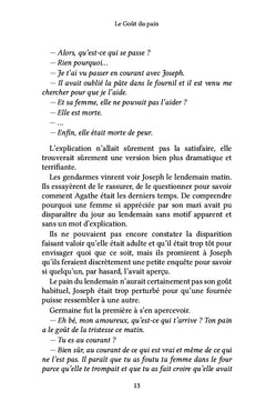 Le goût du pain
