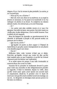 Le goût du pain
