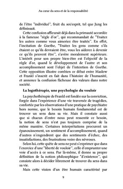 Au coeur du sens et de la responsabilité