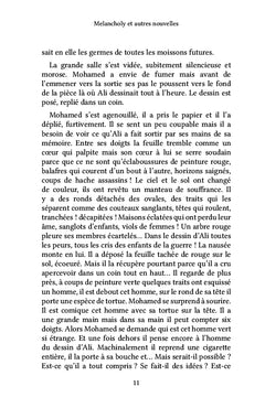 Melancholy et autres nouvelles
