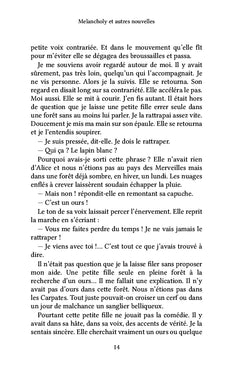 Melancholy et autres nouvelles