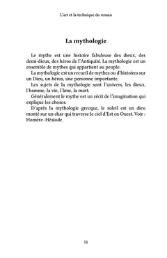 L'art et la technique du roman