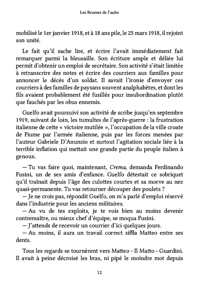 Les Brumes de l'aube