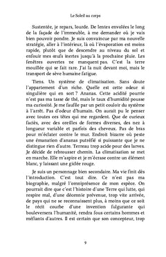 Le Soleil au corps