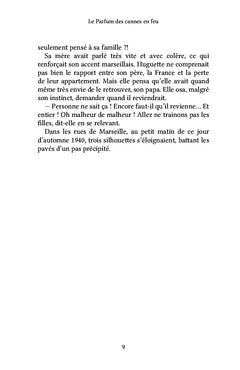 Le parfum des cannes en feu