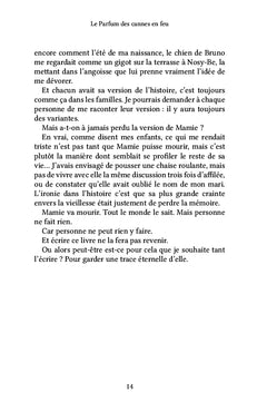 Le parfum des cannes en feu