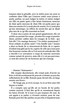 Et puis voir la mer...