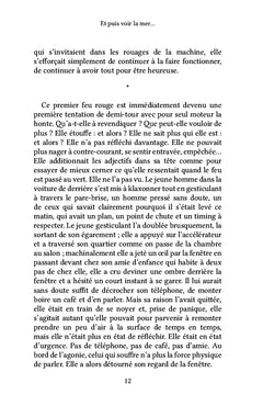 Et puis voir la mer...