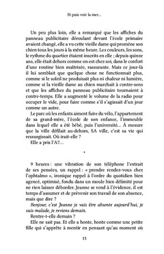 Et puis voir la mer...