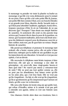 Et puis voir la mer...