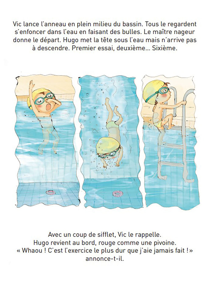 Lou, la sportive des Coquinettes