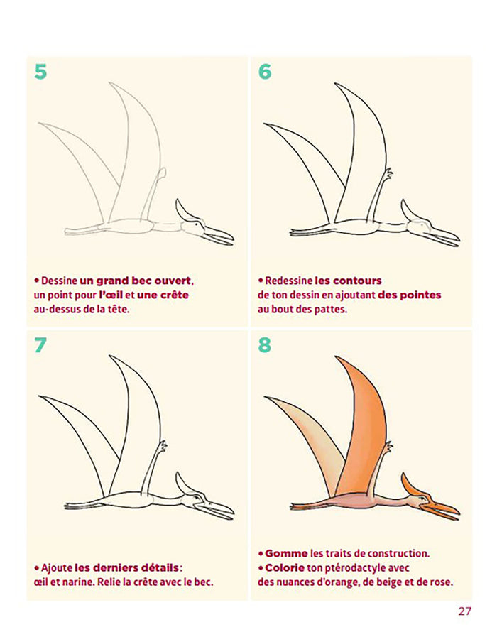 Simplissime - Le livre pour dessiner les dinosaures le + facile du monde