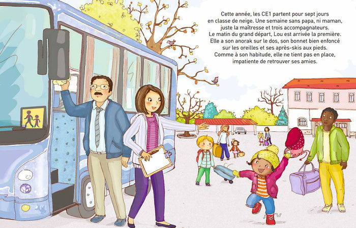 Les coquinettes en classe de neige