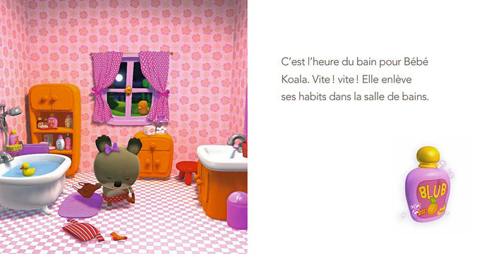 Bébé Koala - Dans le bain