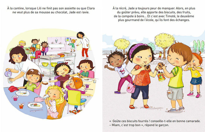 Jade, la gourmande des Coquinettes