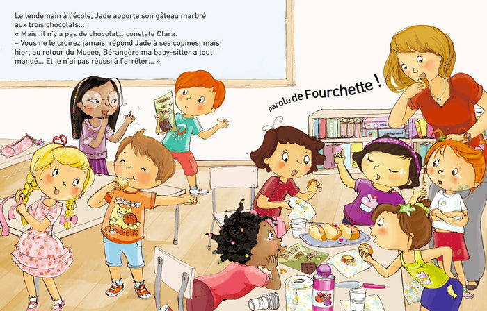 Jade, la gourmande des Coquinettes